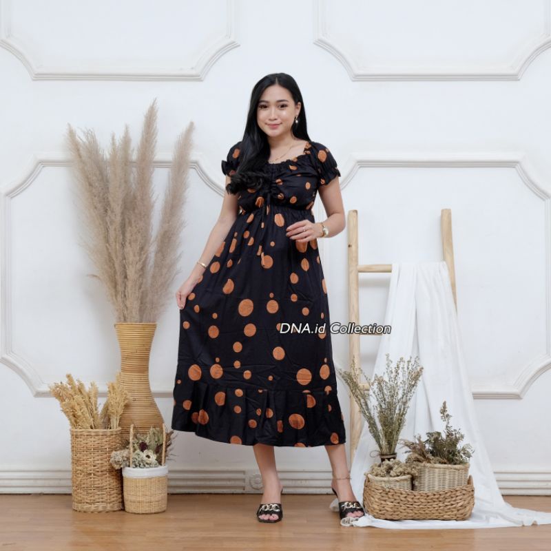 DASTER ELSA IKATAN CINTA TERBARU / DASTER ELSA SERUT DADA MURAH / DASTER ELSA SERUT MOTIF POLKADOT T