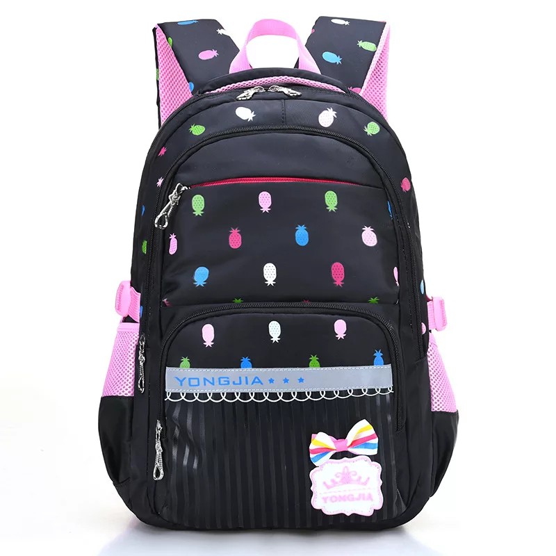 RASTA_BAGS17 TAS SEKOLAH ANAK PEREMPUAN SD TK PAUD BACKPACK GENDONG LUCU MURAH MOTIF NANAS