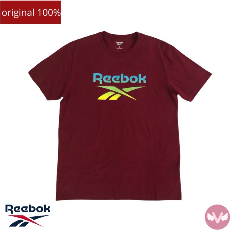 Baju kaos Reebok Pria / Kaos Pria / kaos katun Pria / Kaos Reebok Original