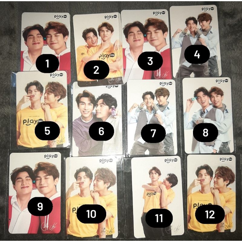 [READY STOCK & PELUNASAN] BACA DESKRIPSI  Playmore Photocard Official MewGulf Gen 1 & Gen 2