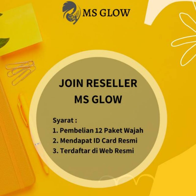 JOIN RESELLER MS GLOW RESMI