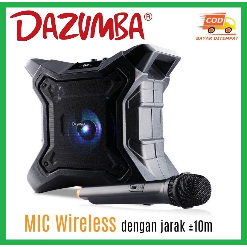 DAZUMBA DW-288 Speaker Meeting Portable WaterProff - FREE MIC WIRELES