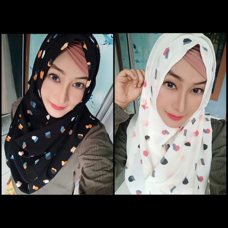 [READY] Pashmina Instan TLCB Tiara Hijabers