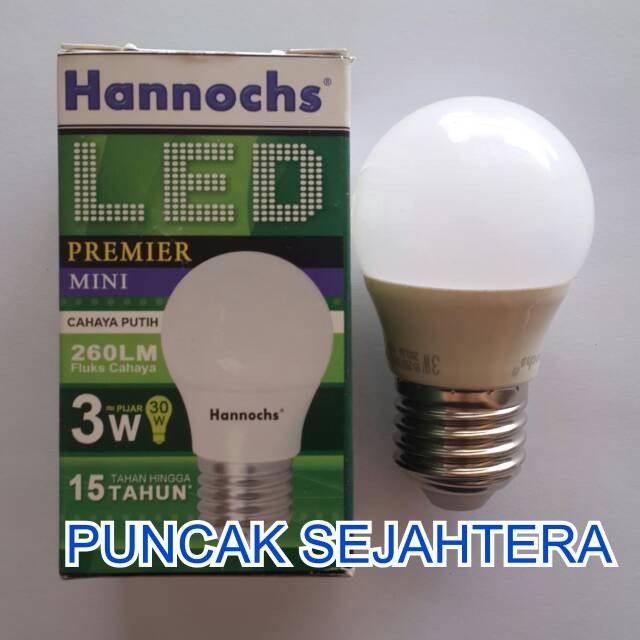 Lampu Hannochs Premier LED 3w 3 Watt