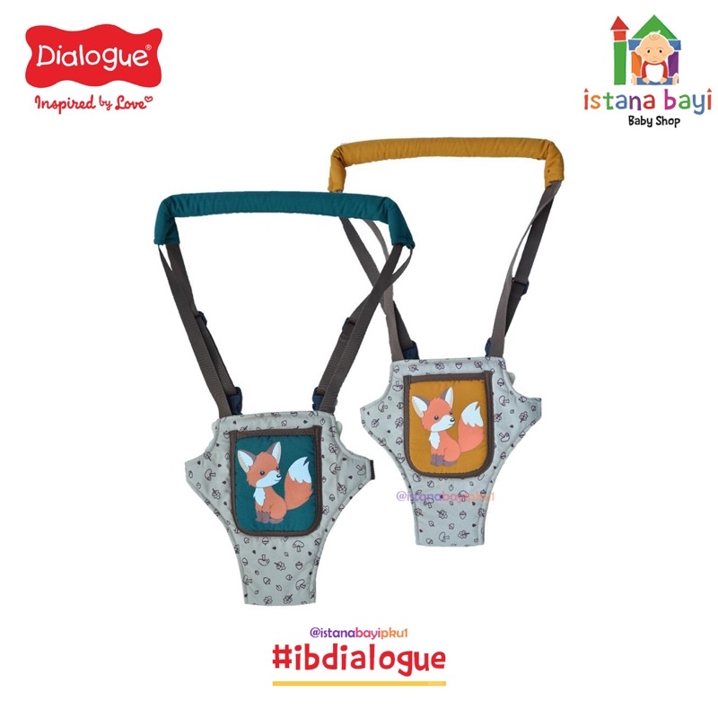 Dialogue Baby Alat Bantu Berjalan Bayi Baby Walker Safety Strap Emerald Series - DGG4204