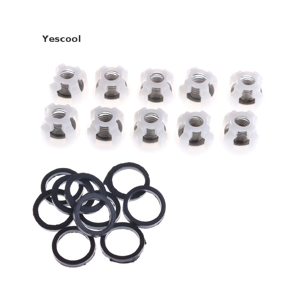 Yescool 10Pcs Ar Check Valve Untuk Pompa Air Power Pressure Washer