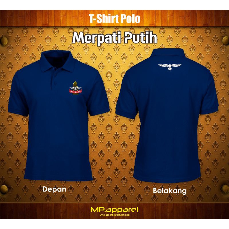 KAOS POLO / POLO SHIRT MERPATI PUTIH