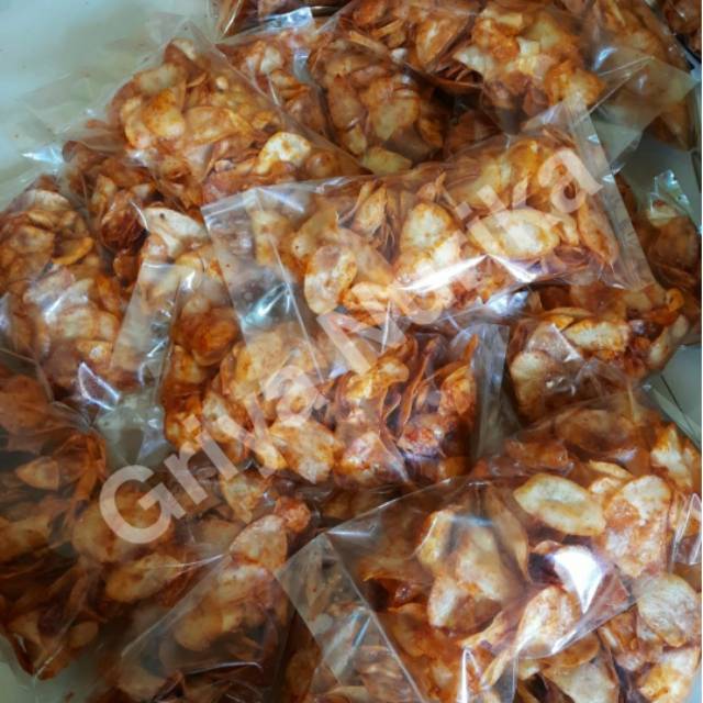

Keripik Singkong Lengket Pedas Manis - 250 Gram