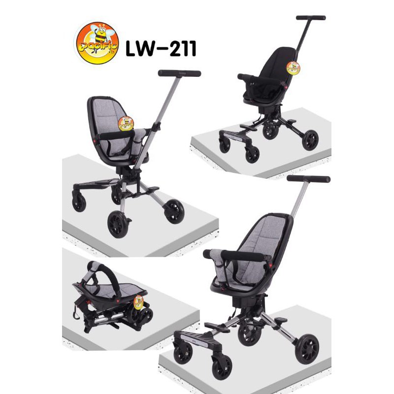 Baby ministry / MAGIC STROLLER LW-211/ LW-212/ PACIFIC / SP-T008/ kereta dorongan bayi / sepeda lipat / micro trike