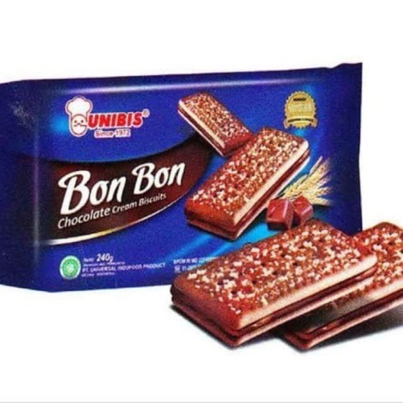 

Unibis Bon Bon Chocolate Cream Biscuits / Biscuit Bonbon unibis