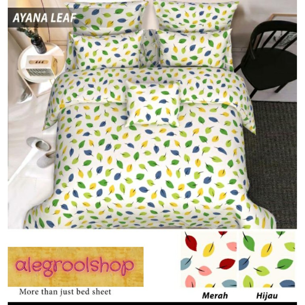 JUMBO SIZE!! ADA 10 MOTIF!! SPREI KATUN CVC PREMIUM TEBAL,ANTI BERBULU DAN NYAMAN (TERBARU)