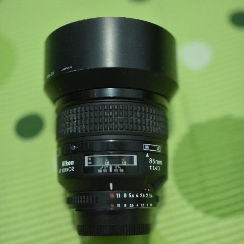 lensa nikon 85mm f1.4 afd