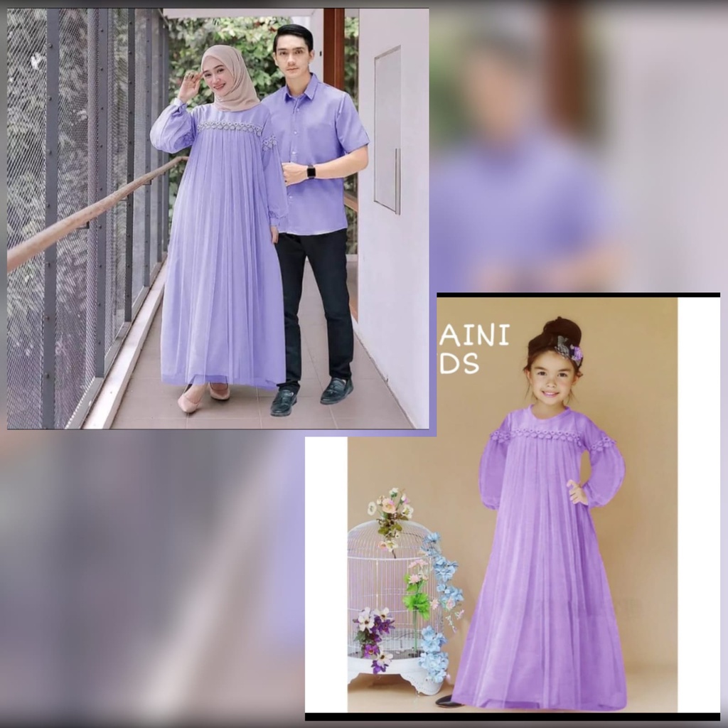 couple keluarga - Baju anak ibu ayah - set couple