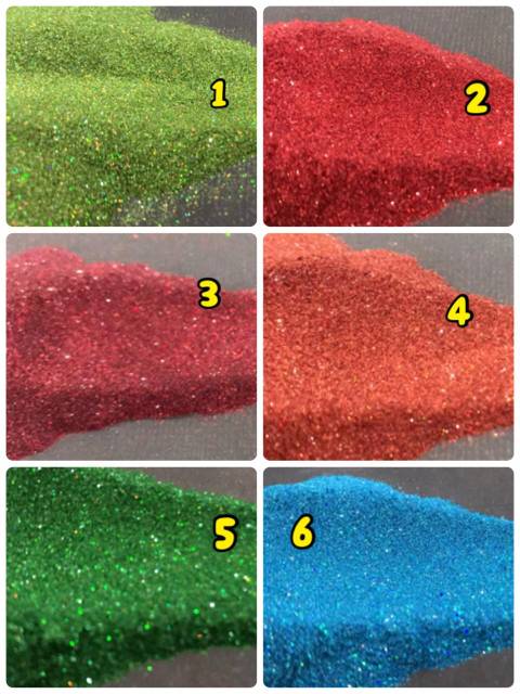 glitter bubuk dust glitter hologram glitter bubuk make up glitter body art hair do