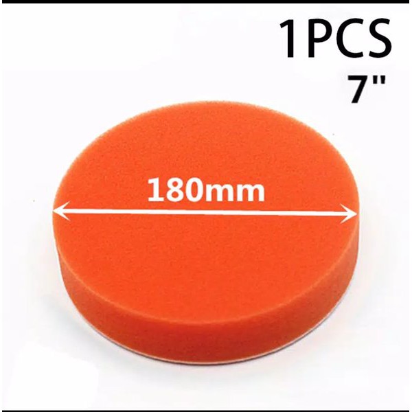 busa poles mobil 7 inch flat untuk cutting - foam pad