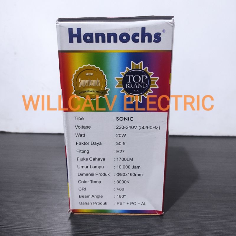 LAMPU LED HANNOCHS SONIC 20W 20WATT 20 W - LAMPU LED HANNOCH SONIC 20W 20WATT 20 W