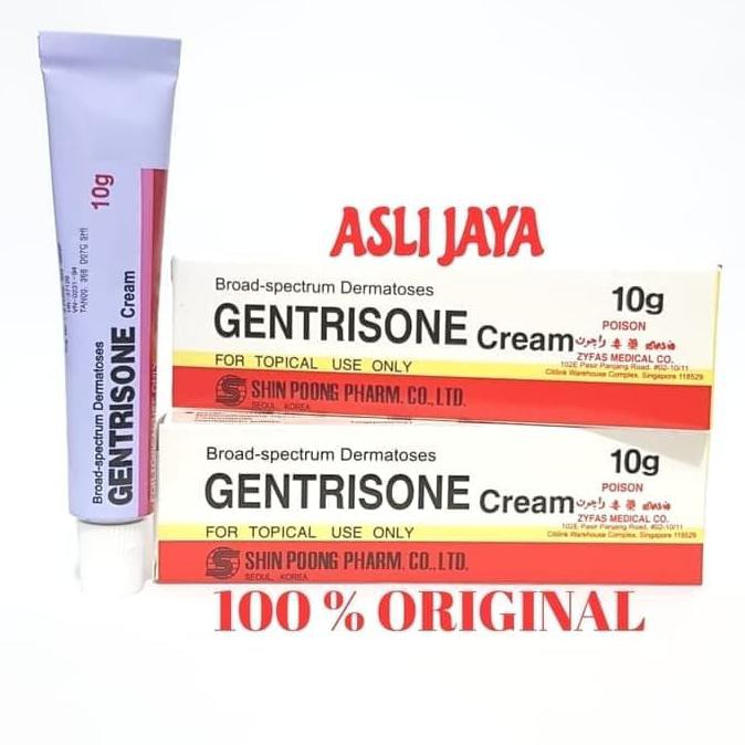 Ahsgty Gentrisone Cream 10g Korea Obat Salep Gatal Alergi Eksim Ampuh Obat Kulit Shopee Indonesia