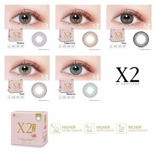 Softlens X2 Sanso Color NORMAL &amp; MINUS 0.50 - 3.00 + FREE LENSCASE - KASIMURA