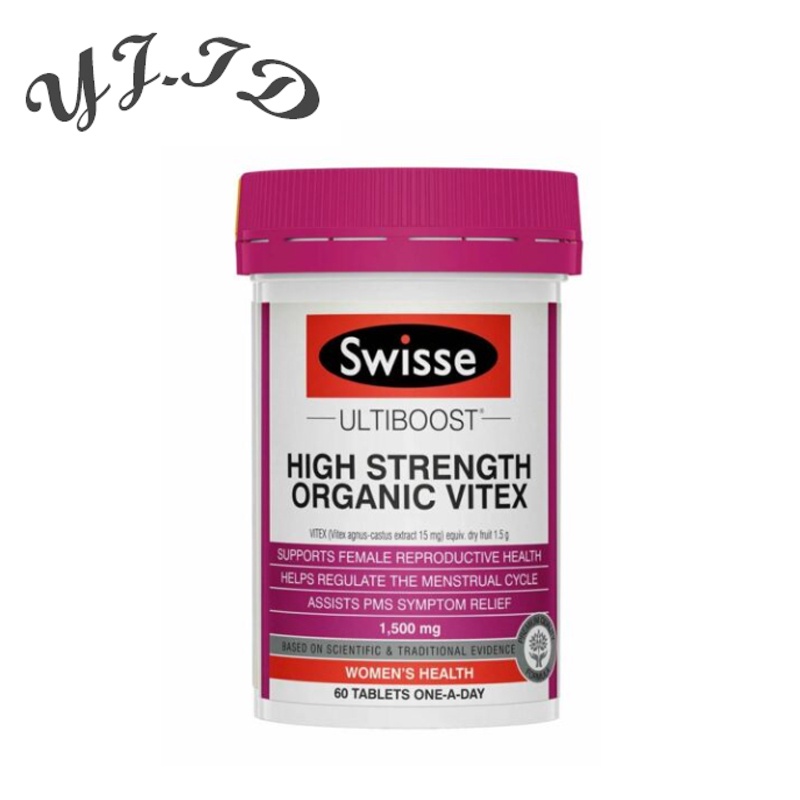 Swisse High Strength Organic Vitex 1500mg Women's Health 60 tables