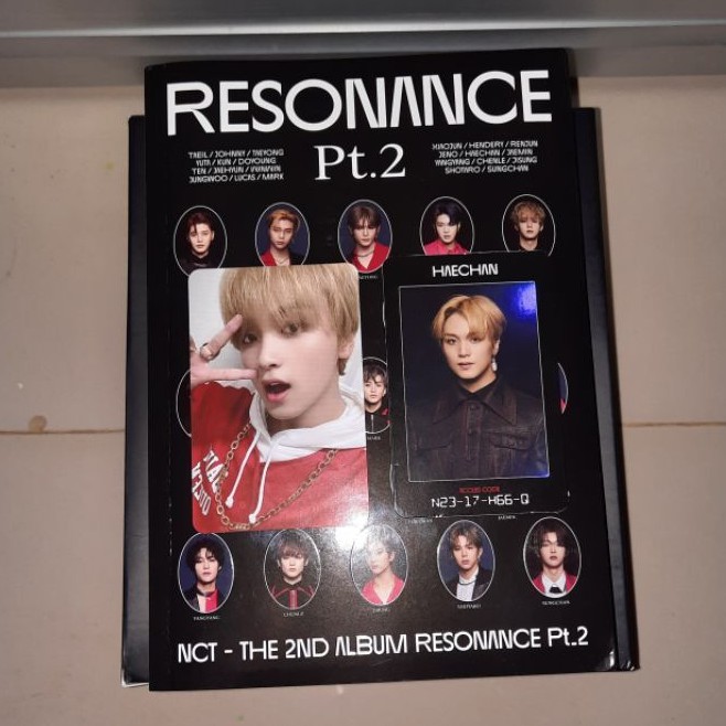 [BOOKED] Album NCT resonance pt 2 arrival unsealed pc + ac haechan