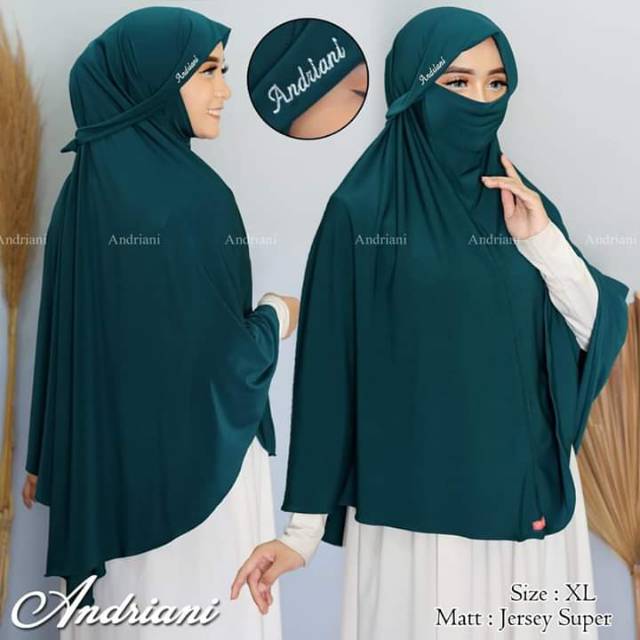 hijab andriani cadar standar