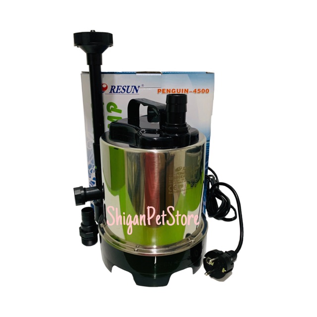 RESUN PENGUIN 4500 Vertical Water Pump ( Pompa Air Celup Kolam Ikan Koi Air Mancur ) PENGUIN4500