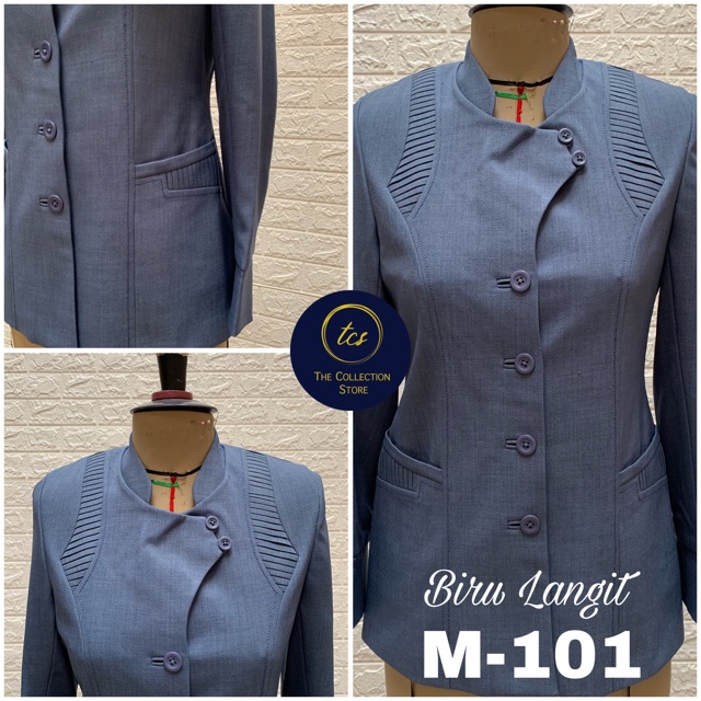 SERAGAM BLAZER GURU , BLAZER BERWARNA, Blazer Wanita | M-101