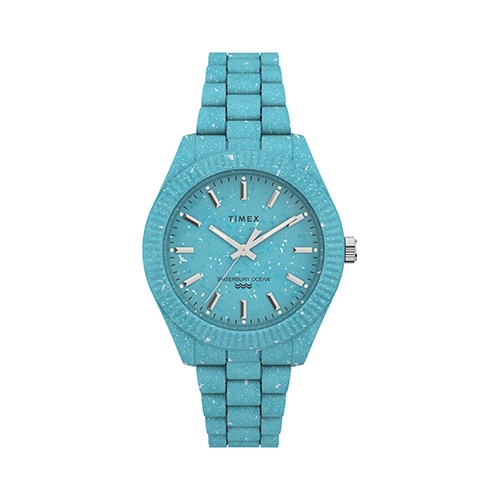 Jam Tangan Timex Womens Waterbury Ocean Light Blue with Light Blue Dial - TW2V33200