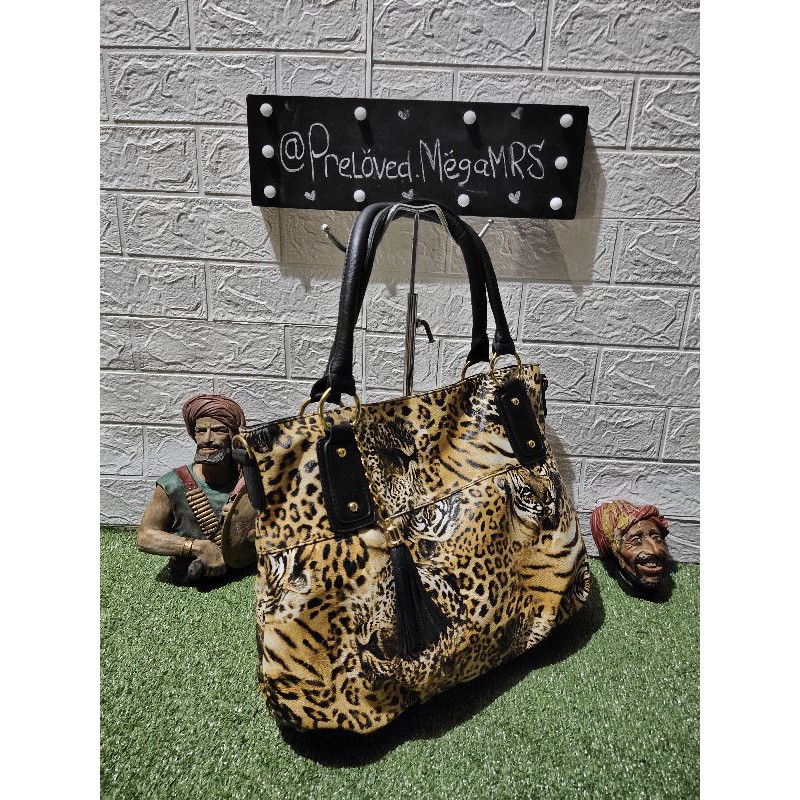Tas motif Macan/Leopard Preloved