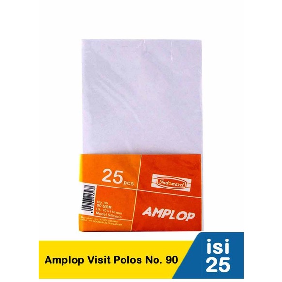 

Indomaret Amplop Visit Polos No.80 (25'S)