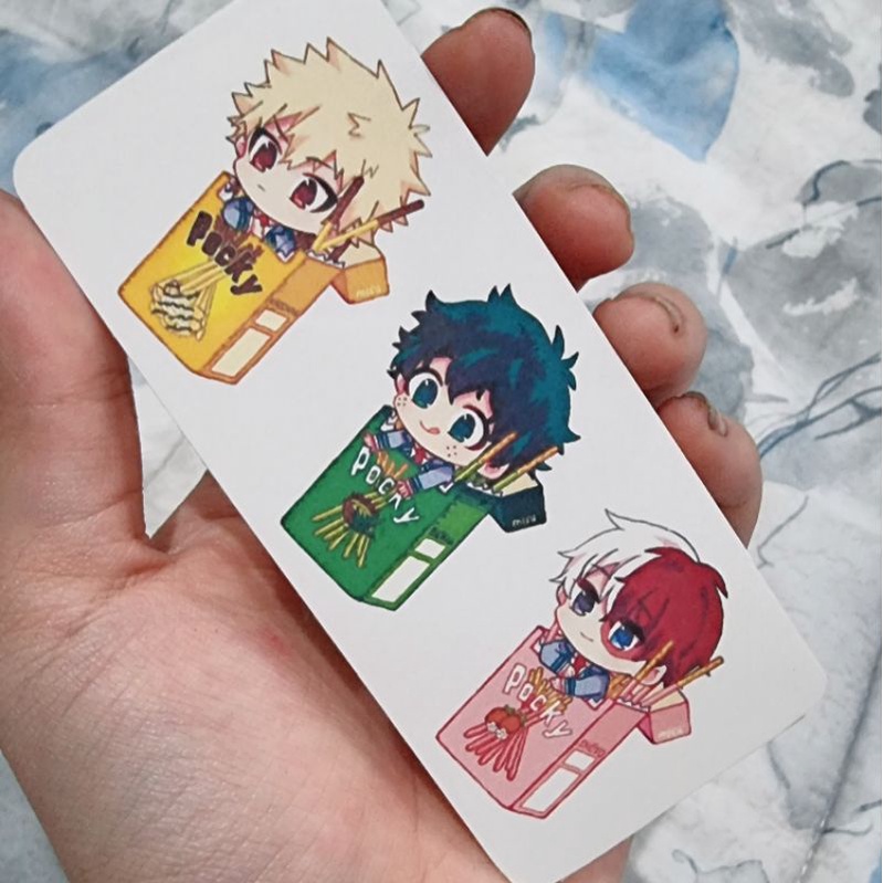 

boku no hero academia stiker Waterproof Anti Air mha bnha my hero academia sticker bakugo todoroki deku