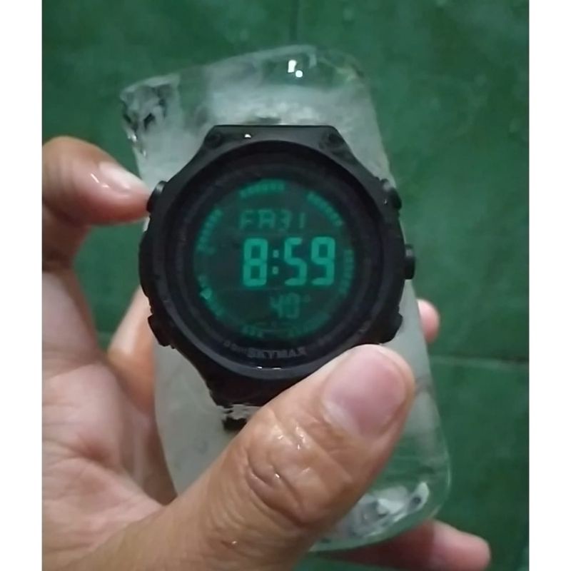 Jam Tangan Skymax Pria Digital Sport 100% Original Anti Air 30 Meter Standar Militer Waterproof Sporty Cowok Keren Terbaru