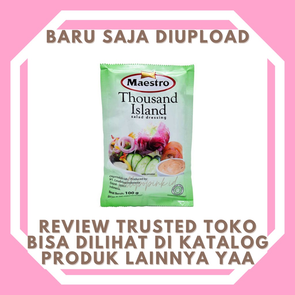 

Salad Dressing Thousand Island Maestro 100 gram