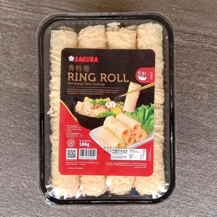 

RING ROLL / KEMBANG TAHU GULUNG SAKURA 188g