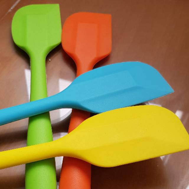 spatula silikon 28 cm sutil silicon sodet tahan panas food grade tanpa sambungan kokoh kuat