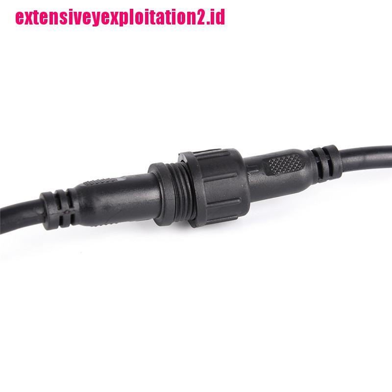 &lt; E2id &amp; &gt; Konektor Kabel AC 3-pin 18awg IP65 Anti Air