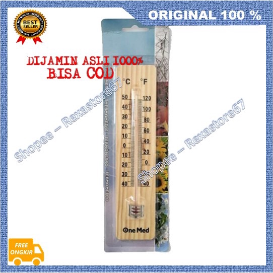 [BISA COD] Termometer Air Raksa Alat Mengukur Suhu Ruangan ASLI