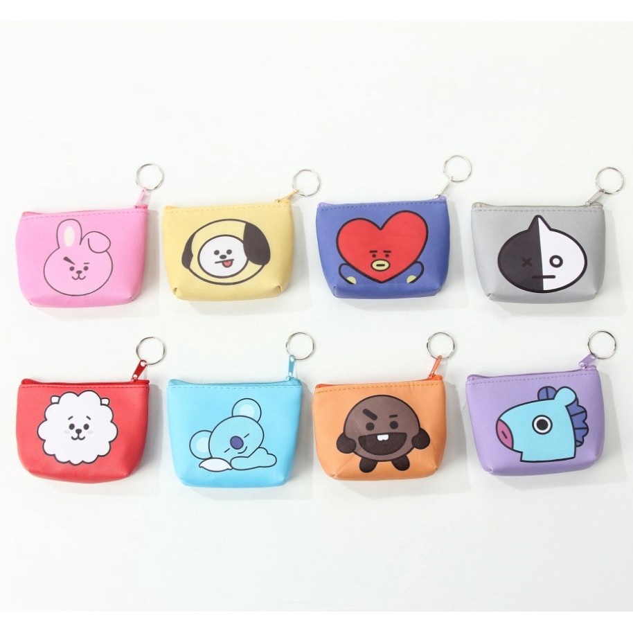 DEJI -  Dompet Koin Kain / Dompet Kecil Wanita / Dompet Kunci & Uang Wanita