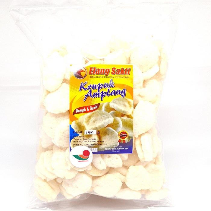 

ELANG SAKTI KRUPUK AMPLANG MINI 150gr | KERUPUK KEMPLANG IKAN MATANG