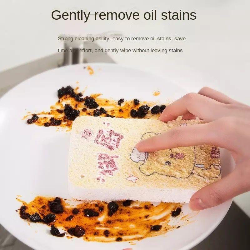 MAGIC SPONS CUCI PIRING MOTIF LUCU / SPONGE SPON CUCI PIRING GELAS PANCI SERBAGUNA