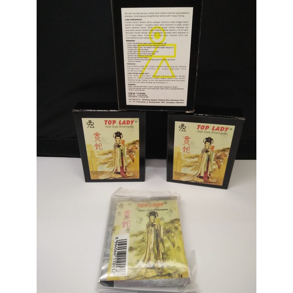 SEMIR RAMBUT SEMIR SHAMPOO TOP LADY ORIGINAL BPOM
