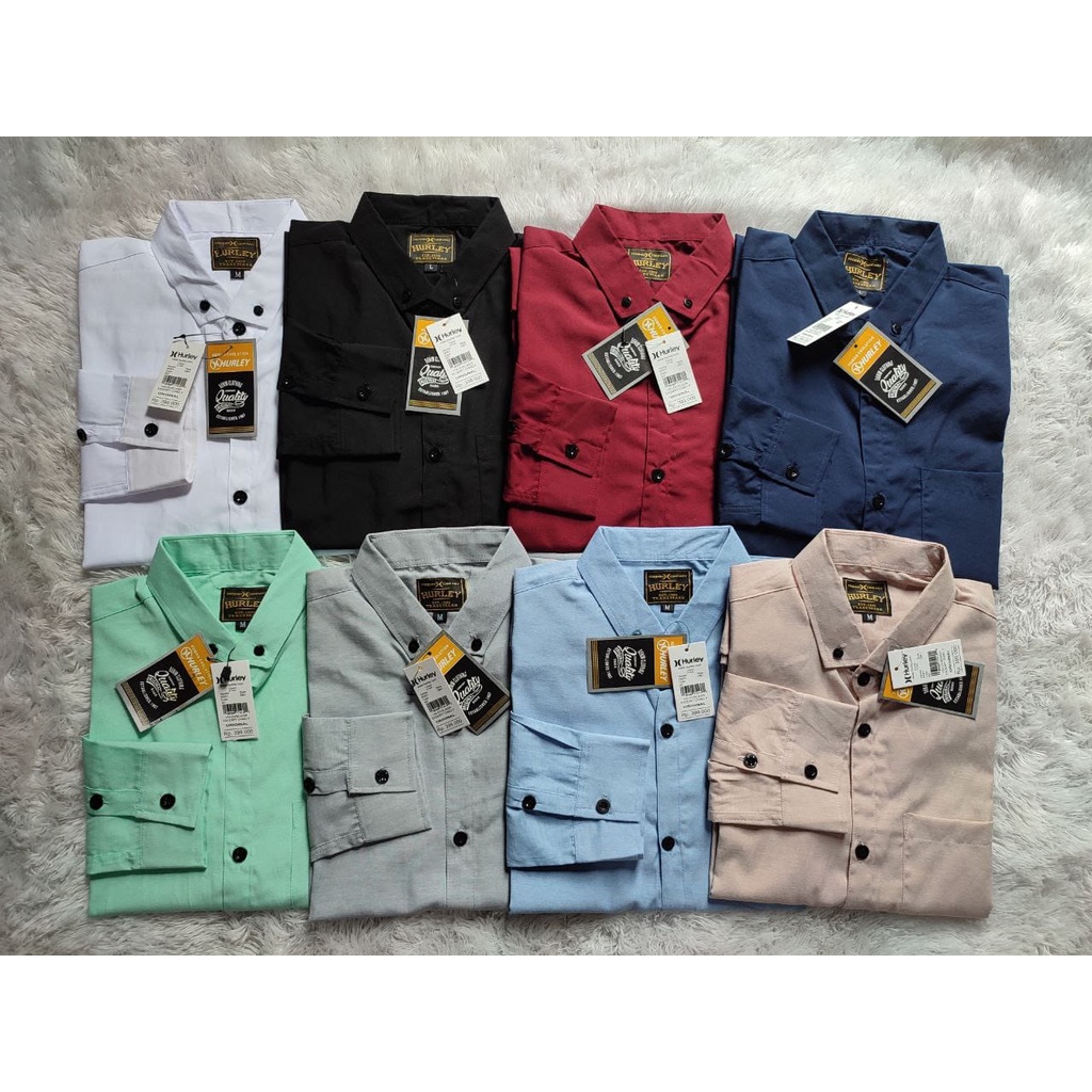 BEST SALE KEMEJA PRIA MENS POLOSAN LENGAN PANJANG COOLMAN PAKAIAN PRIA SIMPLE CASUAL PAKAIAN DINAS PNS KERJA