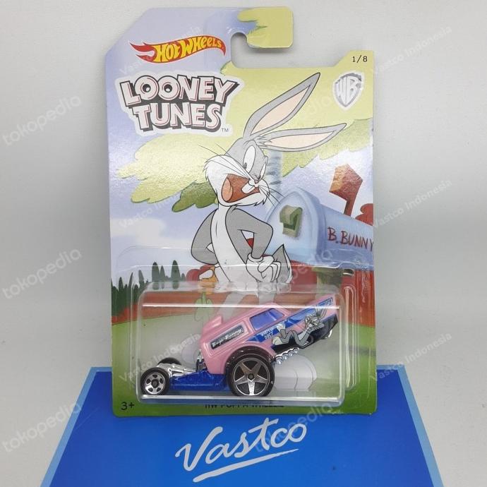 Jual Hot Wheels WB Looney Tunes Bugs Bunny HW Poppa Wheelie Hotwheels ...