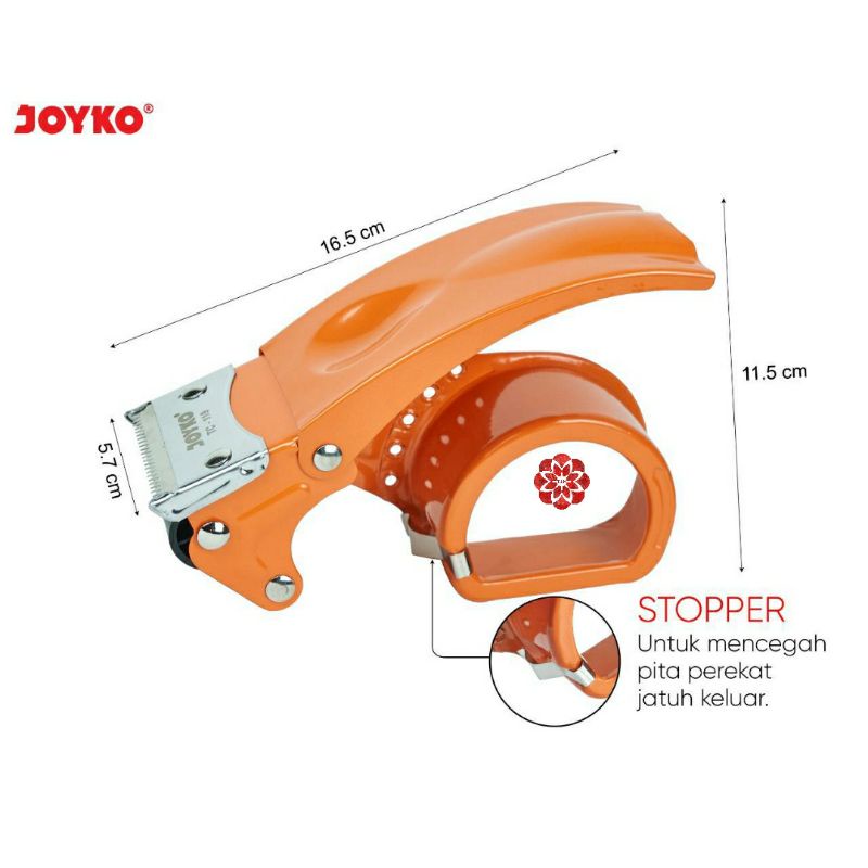 Tape Cutter Joyko - Tape Dispenser Pemotong Lakban Besi TC 119