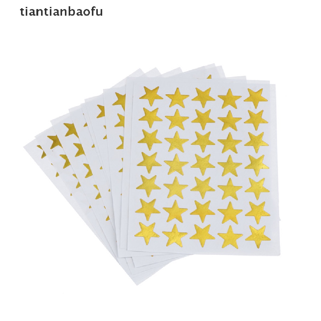 10 Pcs Stiker Label Bentuk Bintang Untuk Hadiah Anak