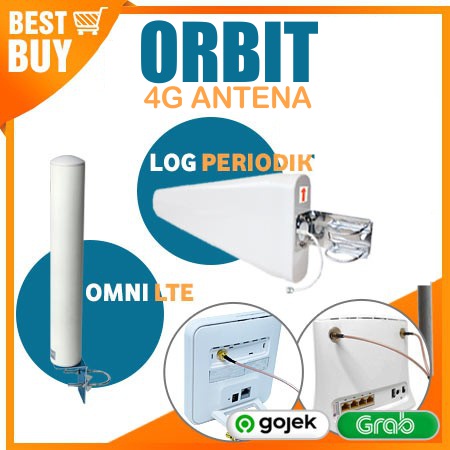 Antena OMNI, LPDA LOG Periodik 4G Orbit Star 2 3 PRO Z1 Max Huawei E5577, E3372, TPlink MR6400, MR10