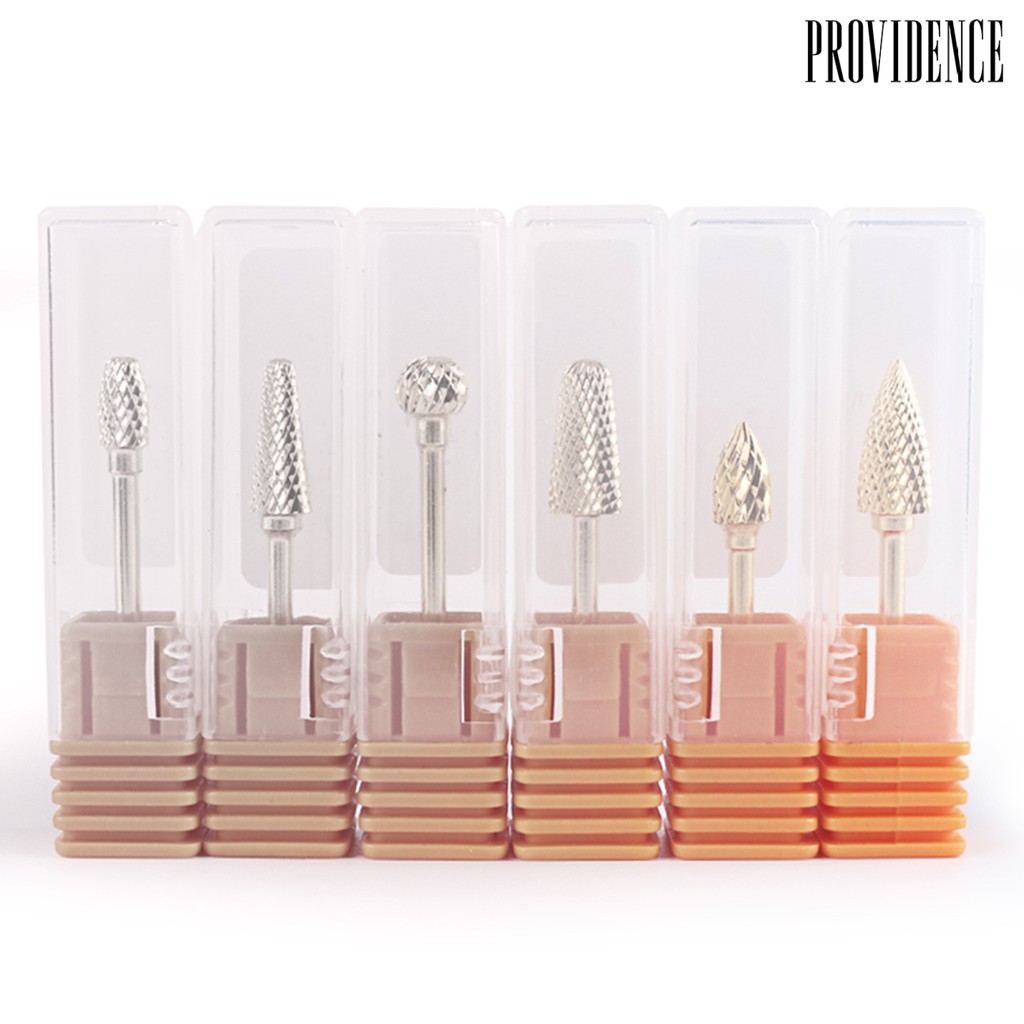 Mata Bor Pengikir Kuku Bahan Tungsten Steel Untuk Manicure / Pedicure