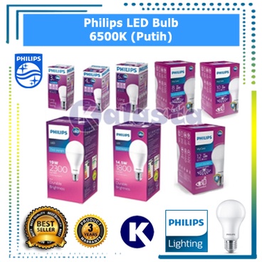 NEW Lampu Led Philips 3w, 4w, 6w, 8w, 10w, 12w, 14.5w, 19w