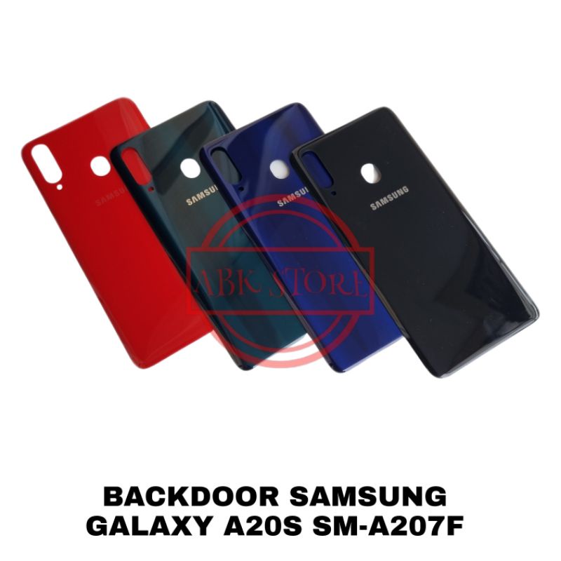 TUTUP BELAKANG BACKDOOR BACKCOVER BACK CASING SAMSUNG GALAXY A20S SM-A207F