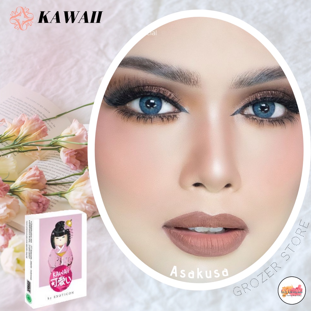 SOFTLENS X2 KAWAII MINUS 3.50 SD 6.00 DIA. 14.50mm NATURAL LOOK